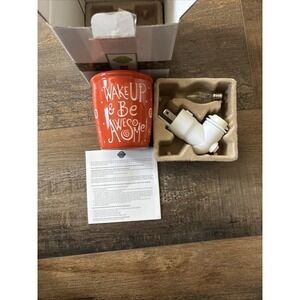 Scentsy Wake Up and Be Awesome Plug-In Wax Warmer/Night Light WITH BOX